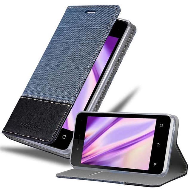 WIKO SUNNY 3 MINI Plånboksfodral Skal (Blå)