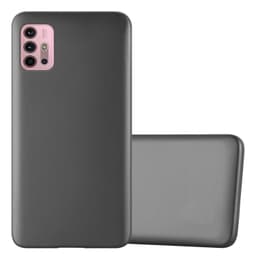 Motorola MOTO G10 / G30 Suojakuori Kotelo (harmaa)