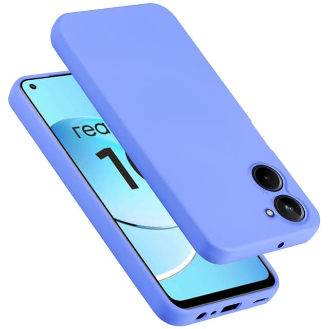 Realme 10 4G Skal Fodral Case (Lila)