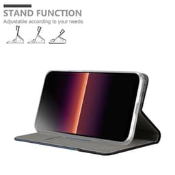 Sony Xperia L4 Pungetui Cover Case (Blå)