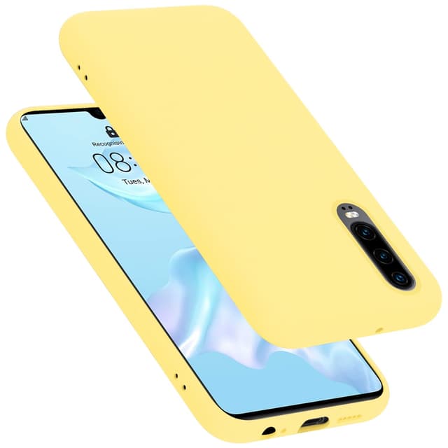 Huawei P30 Suojakuori Kotelo Case (Keltainen)