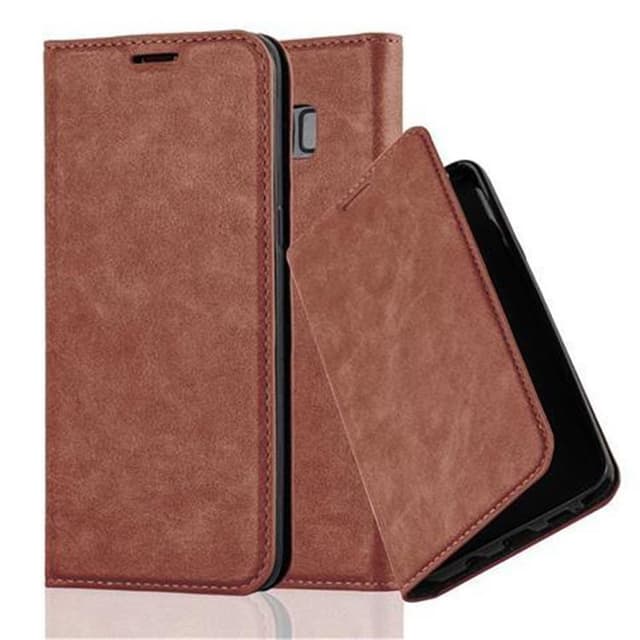 Samsung Galaxy S8 lommebokdeksel case (brun)
