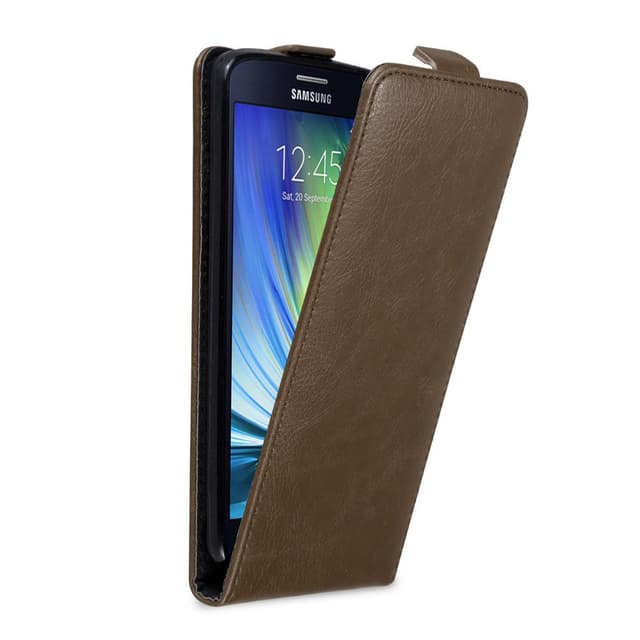 Samsung Galaxy A8 2015 Flipfodral Skal (Brun)