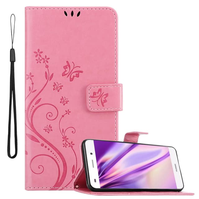 Huawei P8 LITE 2015 Pungetui Cover Case (Lyserød)