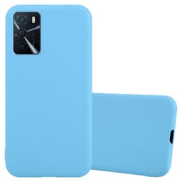 Oppo A16s / A54s deksel tpu case cover (blå)