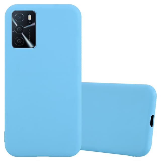 Skal Oppo A16s / A54s Fodral Case (Blå)