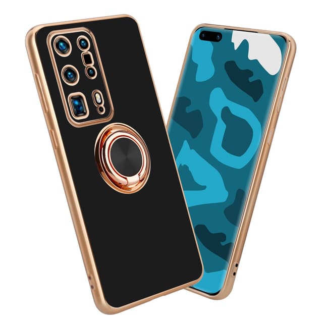 Huawei P40 PRO+ Skal Fodral Case (Svart)