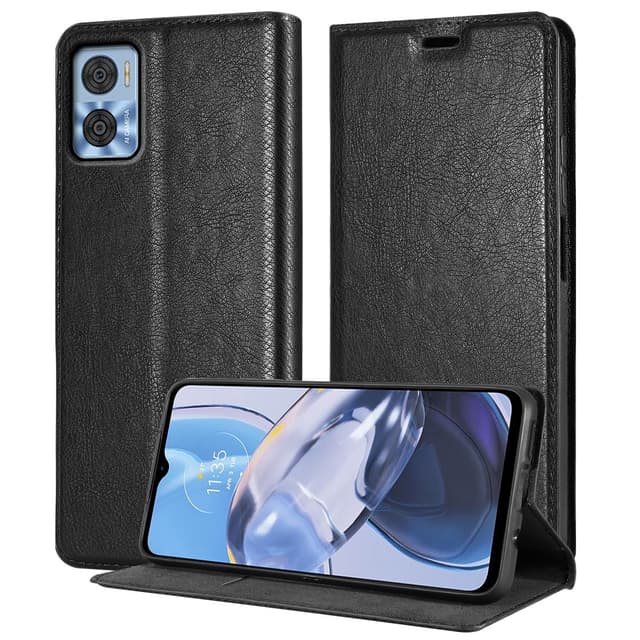 Motorola MOTO E22 / E22i Skal Fodral Case (Svart)