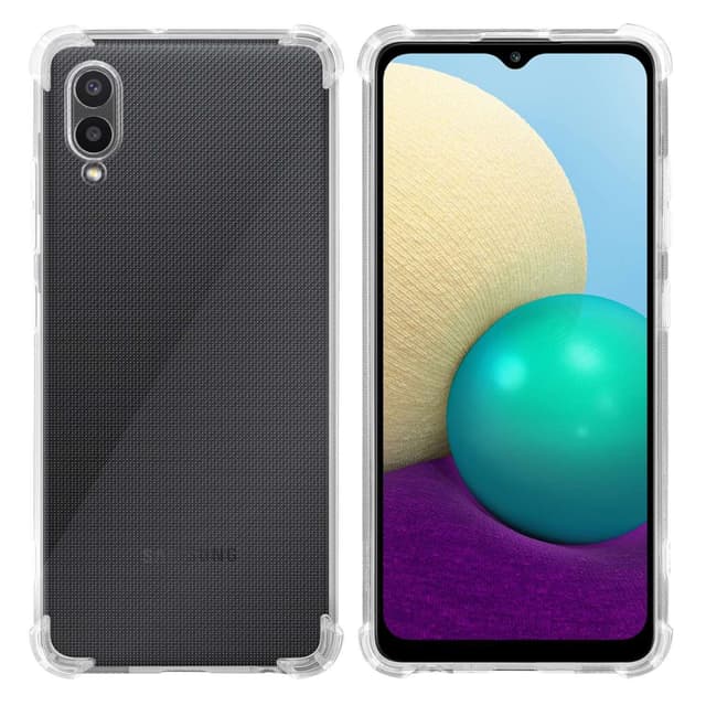 Samsung Galaxy A02 / M02 Cover TPU Etui (Gennemsigtig)
