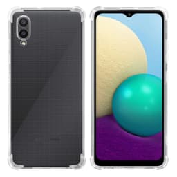 Samsung Galaxy A02 / M02 Suojakuori Kotelo (Läpinäkyvä)