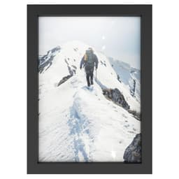 Vakker ramme for plakater og bilder 32,5x23,8cm (svart)