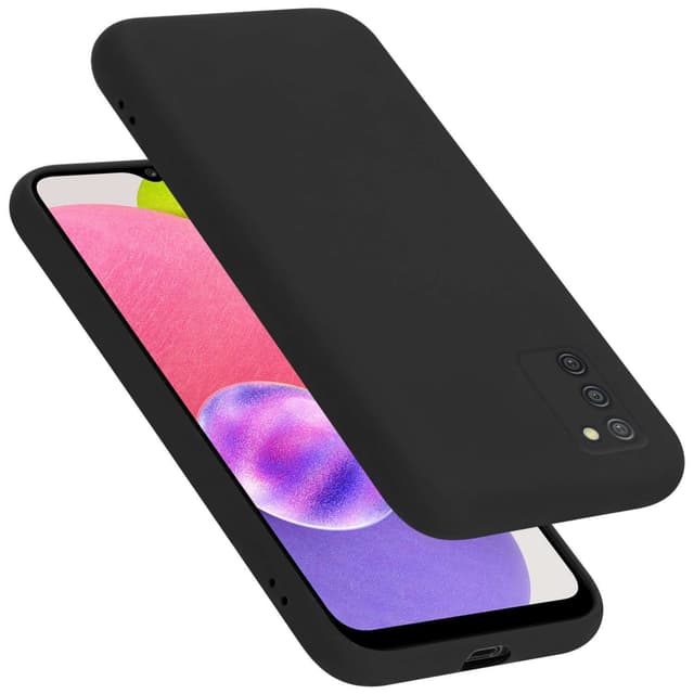 Samsung Galaxy A03s Suojakuori Kotelo Case (Musta)