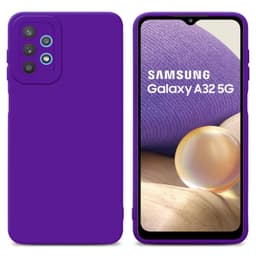 Samsung Galaxy A32 5G Suojakuori Suojakotelo (Violetti)