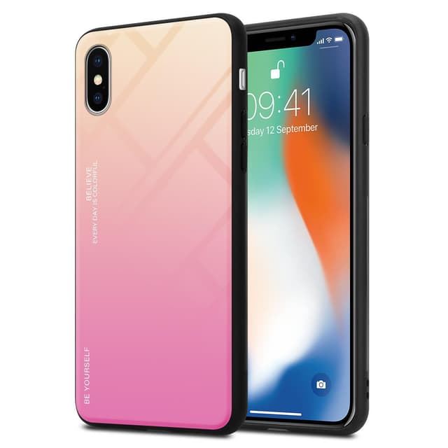 Suojakuori iPhone X / XS Kotelo (Musta)