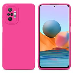 Xiaomi RedMi NOTE 10 PRO Cover Etui Case (Lyserød)