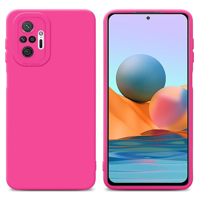 Xiaomi RedMi NOTE 10 PRO Cover Etui Case (Lyserød)