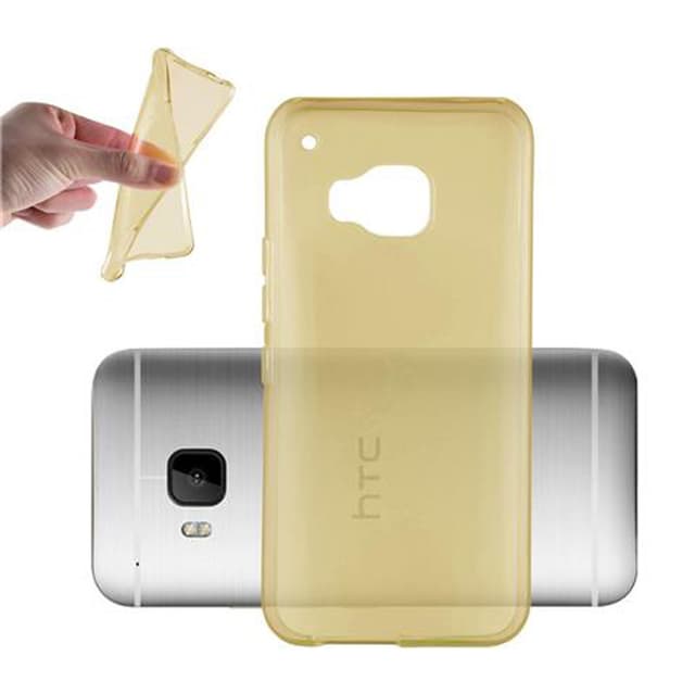 HTC ONE M9 Skal Fodral Case (Guld)