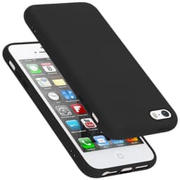 iPhone 5 / 5S / SE 2016 Cover Etui Case (Sort)