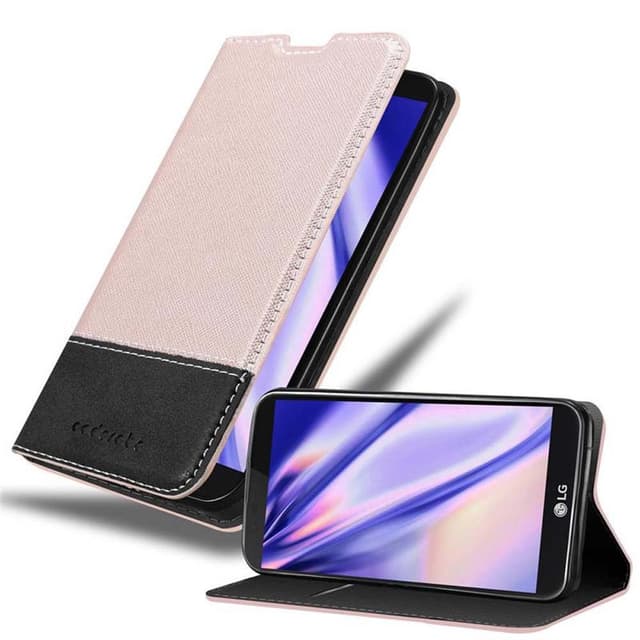 LG K10 2016 Skal Fodral Case (Rosa)