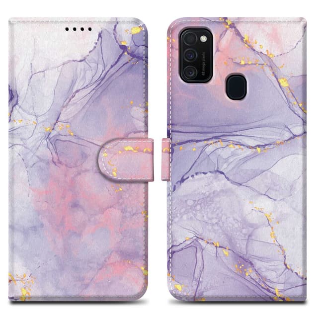 Samsung Galaxy M21 / M30s Plånboksfodral Skal (Lila)