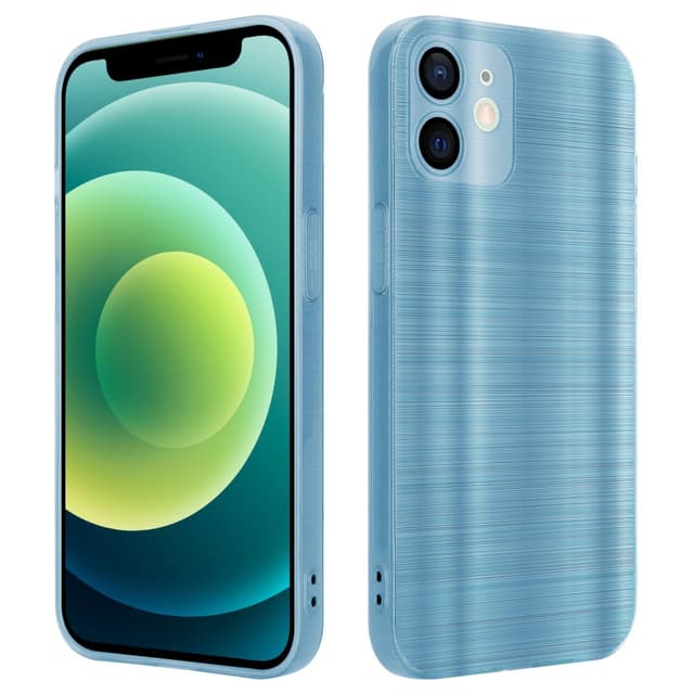 iPhone 12 MINI Silikondeksel Beskyttelse (turkis)
