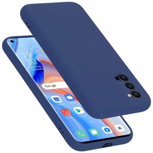 Oppo Reno4 PRO Cover Etui Case (Blå)