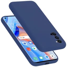 Oppo Reno4 PRO Skal Fodral Case (Blå)