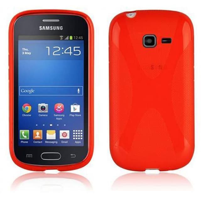 Samsung Galaxy TREND LITE Etui Case Cover (Rød)