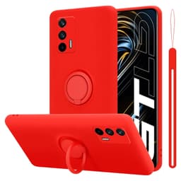 Skal Realme GT / GT Neo 2T / Q3 PRO Fodral Case (Röd)