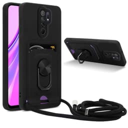 Xiaomi RedMi 9 Etui Kæde Cover(Sort)