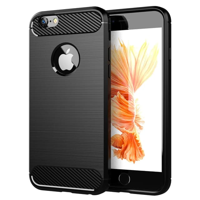 Suojakuori iPhone 6 / 6S Kotelo (Musta)