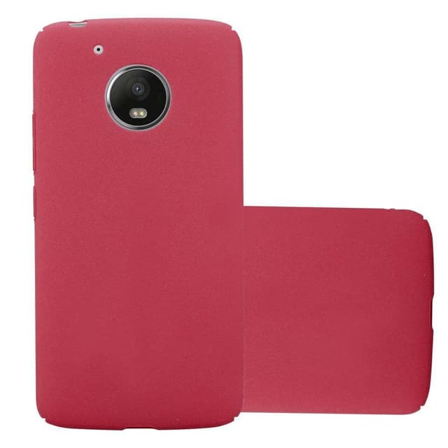 Motorola MOTO G5 Suojakuori Kotelo Case (Punainen)