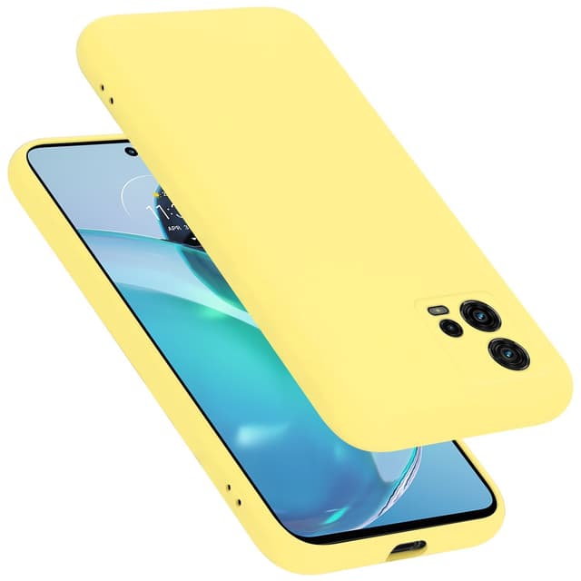 Motorola MOTO G72 Suojakuori Kotelo (Keltainen)