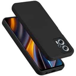 Xiaomi Poco X4 GT silikondeksel case (Svart)