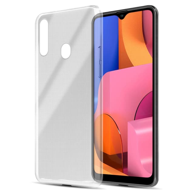 Samsung Galaxy A20s Skal Fodral Case (Transparent)