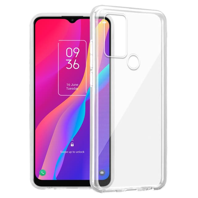 TCL 30E / 30SE / 305 Skal Fodral Case (Transparent)