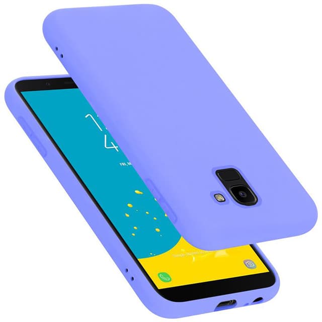 Samsung Galaxy J6 2018 Skal Fodral Case (Lila)