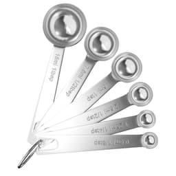 Mätsked 6 Delar Set (silver)