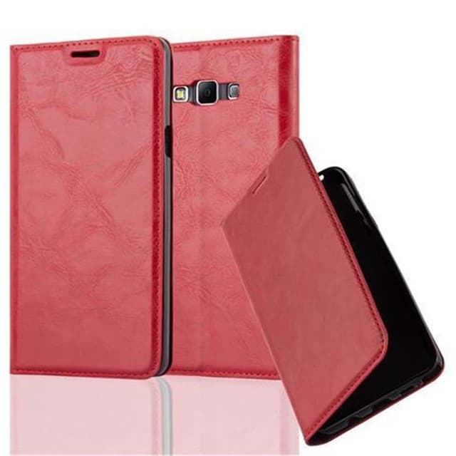 Samsung Galaxy A7 2015 Skal Fodral Case (Röd)