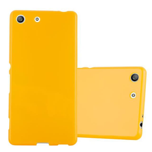 Sony Xperia M5 Suojakuori Kotelo (Keltainen)