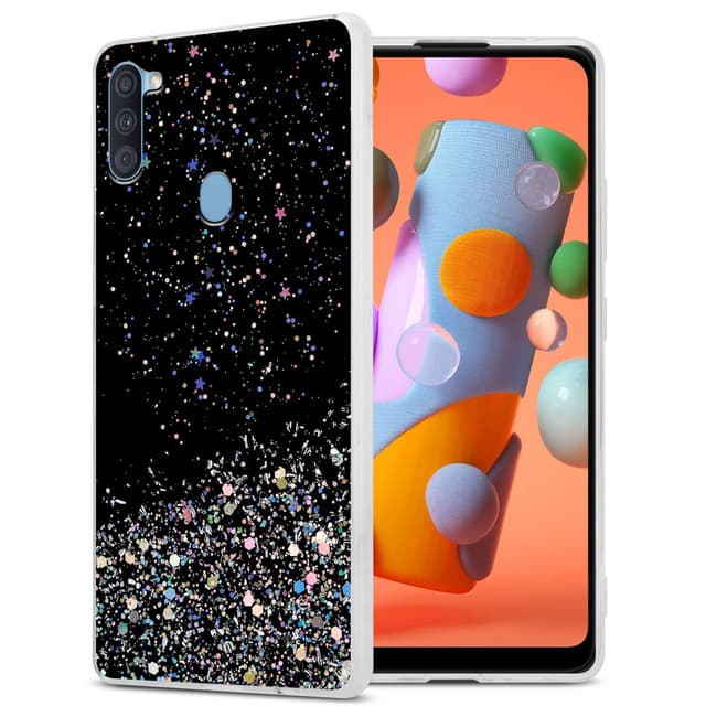 Samsung Galaxy A11 / M11 Cover Etui Case (Sort)