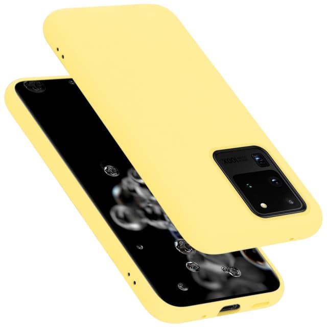 Samsung Galaxy S20 ULTRA Skal Fodral Case (Gul)