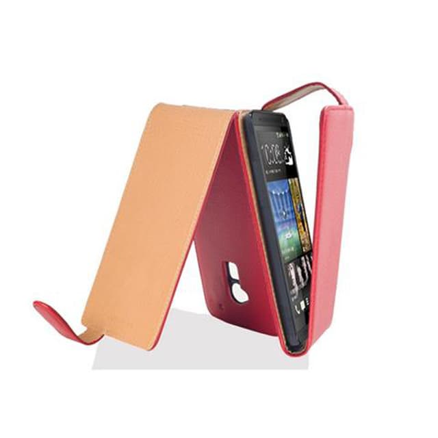 HTC ONE MAX T6 Suojakuori Lompakkokotelo (Punainen)