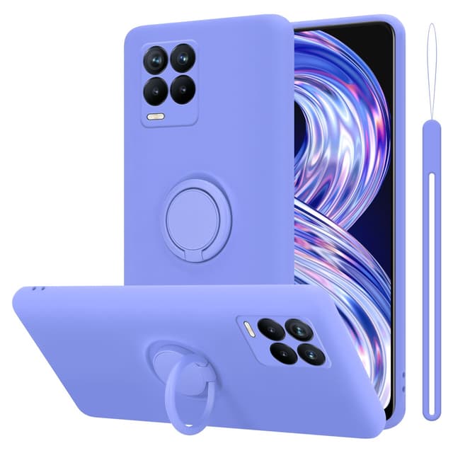 Skal Realme 8 4G / 8 PRO Fodral Case (Lila)
