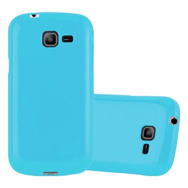 Samsung Galaxy TREND LITE Deksel Case Cover (blå)