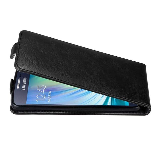 Samsung Galaxy A3 2015 Flipfodral Skal (Svart)