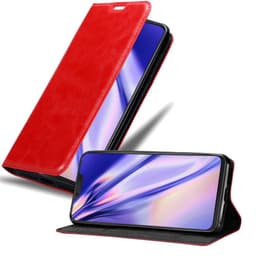 Cubot P20 lommebokdeksel case (rød)
