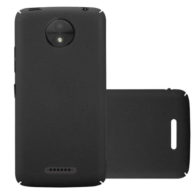 Motorola MOTO C PLUS Hardt Deksel Cover (svart)