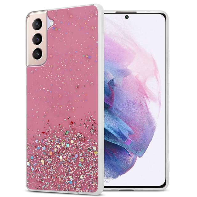 Samsung Galaxy S21 PLUS Cover Etui Case (Lyserød)