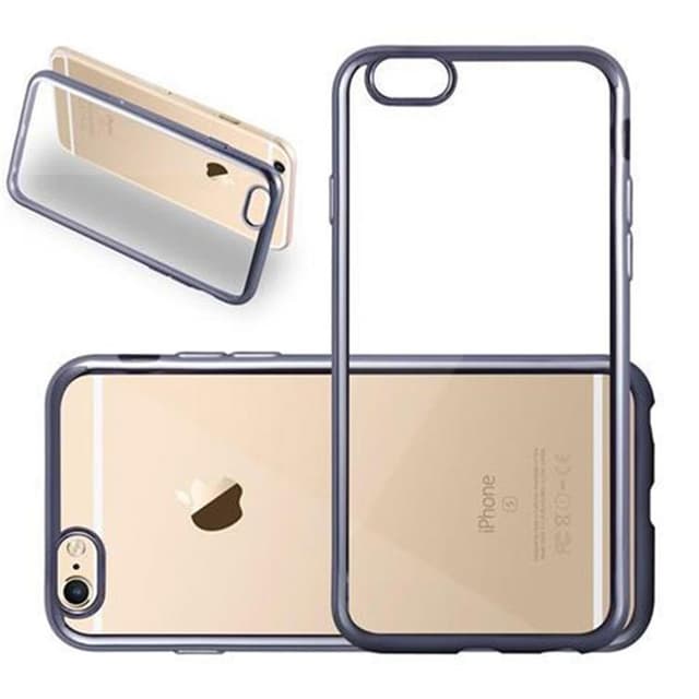 iPhone 6 / 6S Suojakuori Kotelo (Musta)